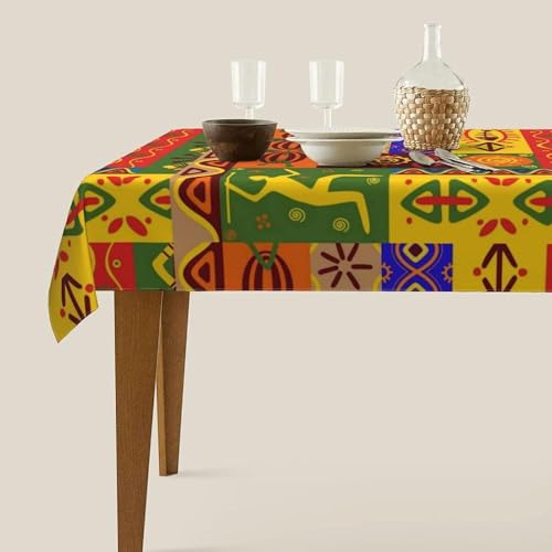 Nappe rectangulaire réutilisable modèle 01 pour décor de table - 4