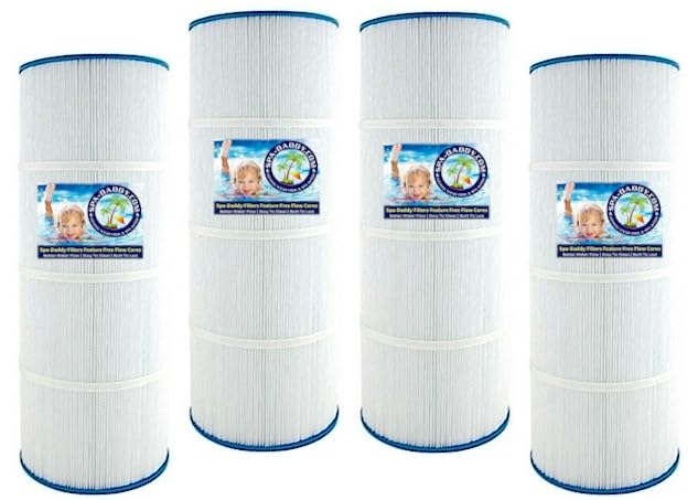4 Pack of Spa-Daddy SD-00162 Filters | Replacement for PCC80-PAK4 | Pleatco PCC80 | Unicel C-7470 | Filbur FC-1976 | Pentair Clean & Clear Plus 320 | Quantum CM/RPM 360 | Quantum CM/RPM 90