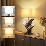 Commande d'éclairage facile : cette petite bibliotheque est équipée d'un interrupteur à bascule pratique, facile à contrôler, qui crée une ambiance chaleureuse et confortable. L'ampoule LED est économe en énergie et suffisamment lumineuse, avec une puissance maximale de 60 W. Elle offre trois réglages de température de couleur pour répondre à divers besoins d'éclairage