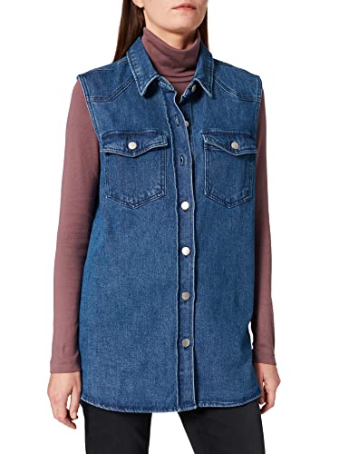 Desires Ebba Denim Vest Chaleco Vaquero para Mujer
