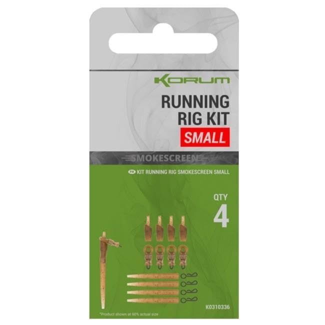 Korum Smokescreen Running Rig Kit Small