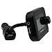 MobileSpec 12V Charger with 2.1A USB Port, FM Transmitter, Hands-Free Mic, and Large LED Display