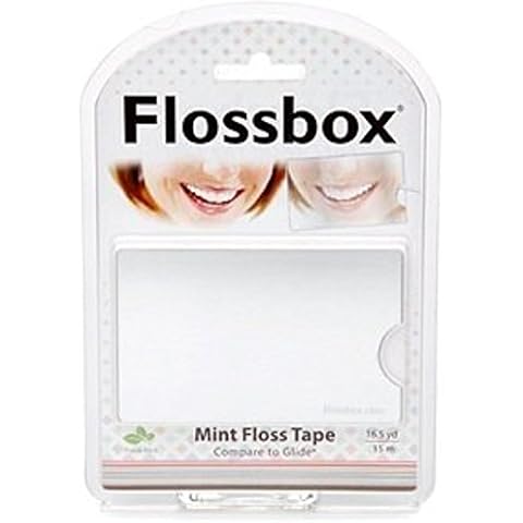 StaiNo Flossbox Mint floss Tape with Mirror 16.5 yd, 1 ea (Pack of 2) Cover