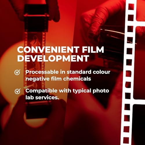 Camera Film Bundle with Ilford HP5 120 Black and White Film ISO 400 x5 and Clikoze Storage Case - Image 4