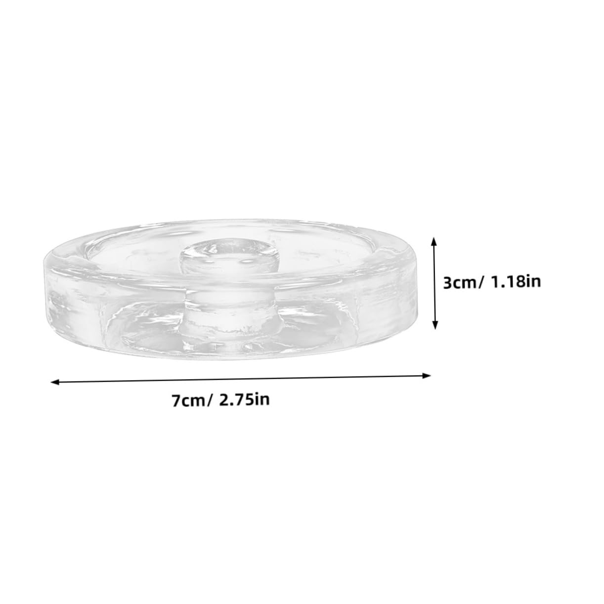 VINTORKY 6 Wide Mouth Jars Fermenting Glass Weights Canning Weights for Fermenting Wide Mouth Jars