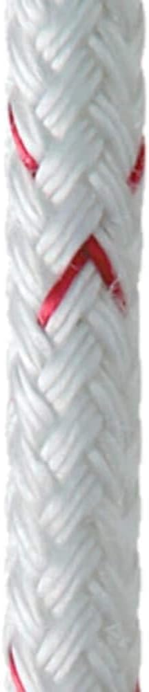 New England Ropes 3/8in (10mm) Sta-Set X White 120 Feet Long