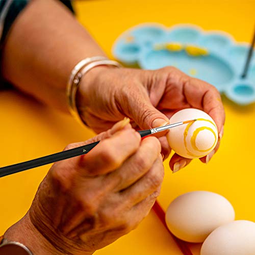 Mingzhe Conjunto de pincéis de pintura de detalhes 10 pçs pincéis de pintura profissional em miniatu