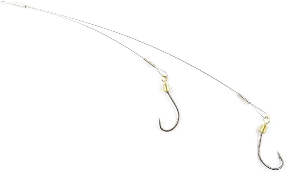 Fishing Swivel Sea Terminal Tackle Clip Connector Solid Coastlock Bulk Lots 04863 Test 25kg Sea Double Line Hooks