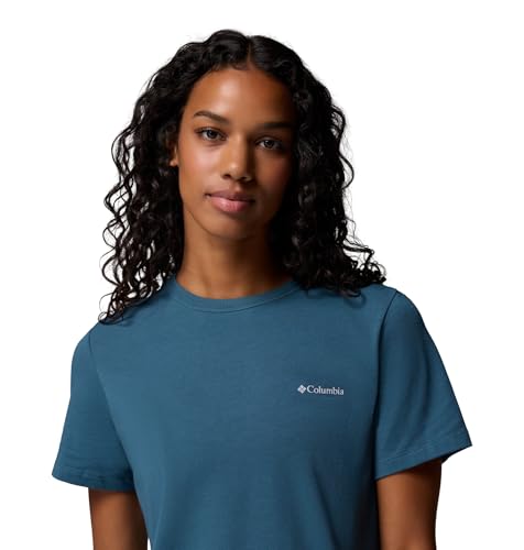 Columbia Sun Trek Damen Kurzarm II, Everblue, 3X – Ansicht 3