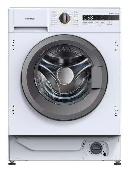 Lavasecadora Integración WSD-BBG86WAD, Capacidad Lavado 8 kg, Capacidad de Secado 6 kg, 1400 RPM, A/D, Blanco