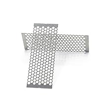 NI80 / A1 / SS316 Mesh Coil 0,16 Ω / 0,15 Ω / 0,18 Ω 20PCS Mesh Prebuild Wire für RDA RTA (A1-0.18Ω)