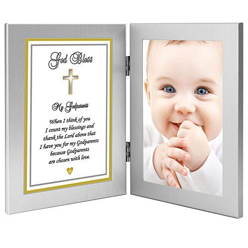 Baptism Gift for Godparents from Godchild Add Photo Amazon.in Home