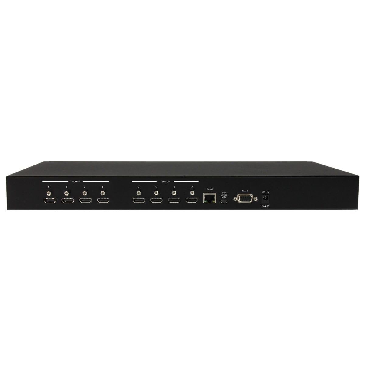 StarTech Switch Matrice HDMI 4x4 - Picture-and-Picture (VS424HDPIP) | Multiviewer, Mur d'ecrans, Combinaison video, 1920x1200, Materiel de fixation