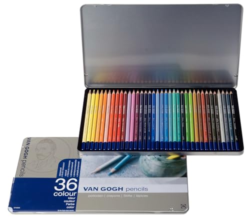 Amazon | ヴァンゴッホ 色鉛筆 36色 T9773-0036 | 色鉛筆