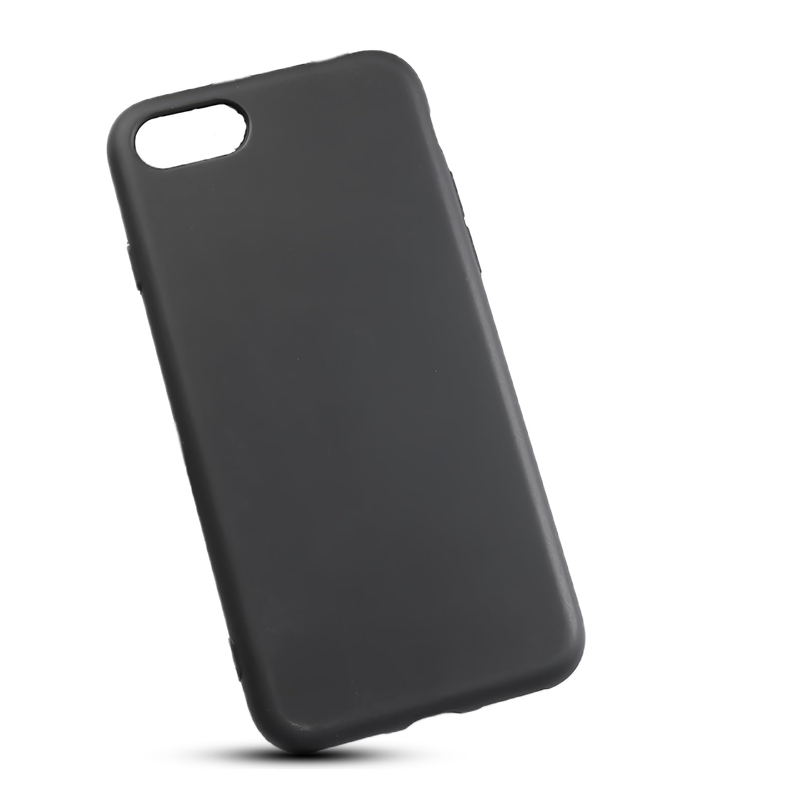 対応 iPhone 8 Plus/ 7 Plus ケース 耐衝撃 滑り止め 指紋防止 ブラック極薄 い iPhone 8 Plus ケース TPU素材 超軽量 ブラック マット仕上げ iPhone 7 Plus 保護カバー