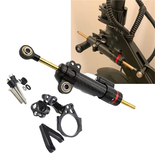 Amortisseur de direction réglable Nero avec support de fixation pour Ducati 848