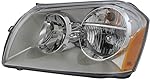 Gold Shrine For Dodge Magnum Headlight Lamp 2005 2006 2007 Halogen Chrome Trim Driver Left Side