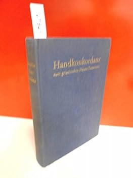 Hardcover Handkonkordanz zum Griechischen Neuen Testament [German] Book