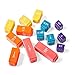 hand2mind Plastic Rainbow Fraction Tower Equivalency Cubes Montessori Math Materials for Kids to Learn Fraction Equivalence Math Manipulatives 4th Grade, Homeschool Supplies (Set of 15)