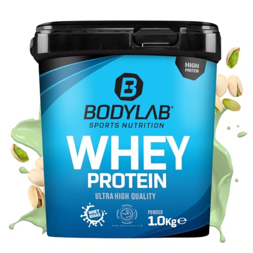 Bodylab24 Whey Protein Pulver, Pistazie, 1kg