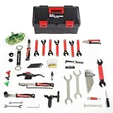 BIKEHAND Pro Complete 37 Piece Bike Bicycle Repair Tools Tool Kit with Torque Wrench