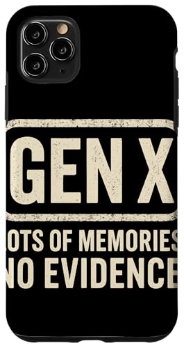 Gen X Lots Of Memories ���g�������� �W�F�l���[�V����X 80�N��90�N�� �X�}�z�P�[�X iPhone 11 Pro Max �p