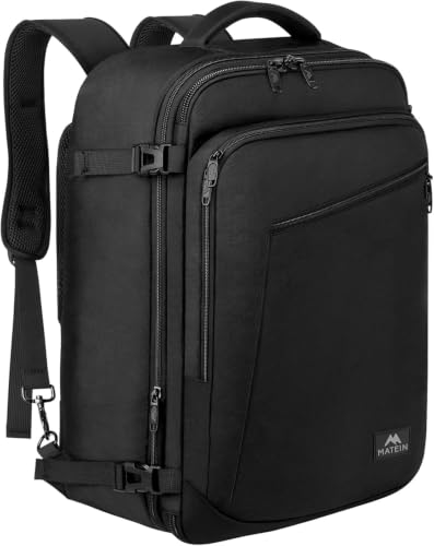 MATEIN Bagaż Podręczny 55x35x25, 40L Plecak Podróżny