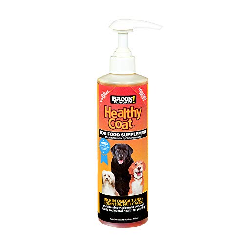 HealthyCoat Dog Food Supplement: Pint. Excessive Shedding, Itching, Hot Spots, ...