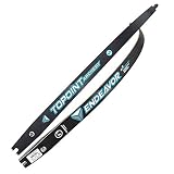 TOPOINT ARCHERY Endeavor,Compressed Fiber Glass/Hard Maple Recurve Bow Limbs ILF Device, 16-44LBS,2#