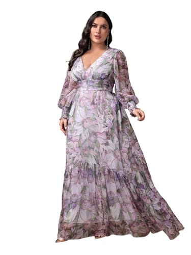 Image of TOLEEN Women's Plus Size Sequin Dress Luxurious Style Formal Cocktail Evening Party Maxi Dresses