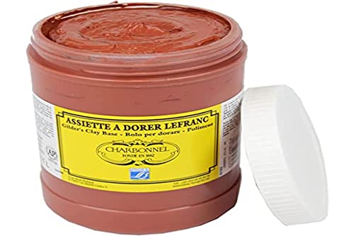 Lefranc Bourgeois 332308 Charbonnel - Base de arcilla para gilder (1 L), color rojo y terracota