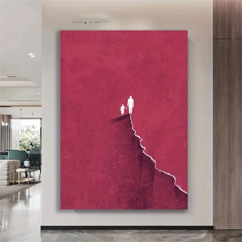 Cuadros abstractos minimalistas modernos láminas decorativas de 40x50cm estilo bohemio 5