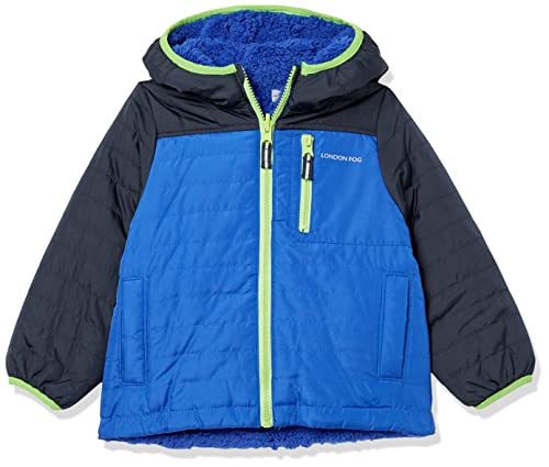 Image of LONDON FOG Boys' Sherpa Reversible Winter Jacket
