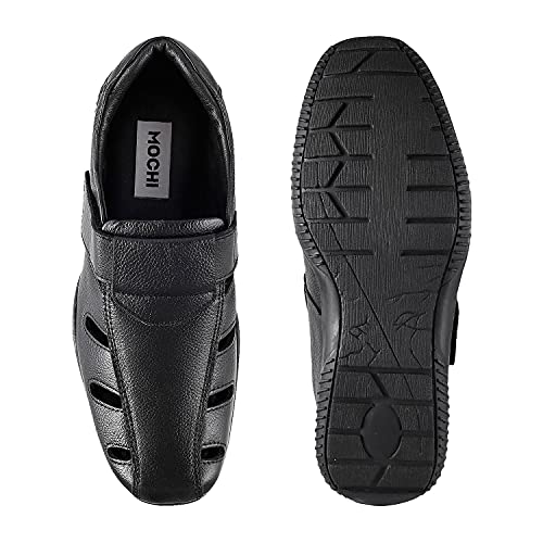 Image of Mochi Mens Leather Sandals