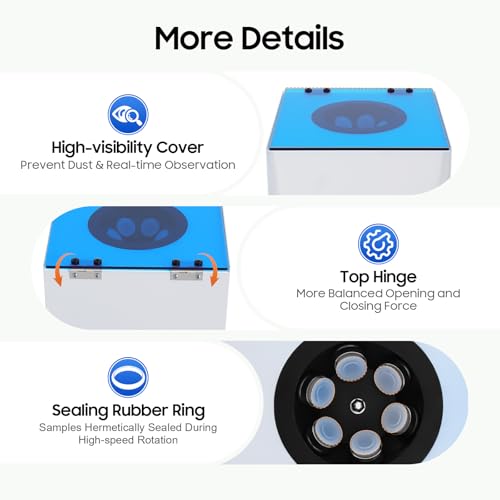 Electric-Lab-Centrifuge-110V-Mini-Benchtop-Centrifuge-Machine-6x50-ml-with-0-60-min-Timing-Function-and-Adjustable-0-4000-rmin-Speed