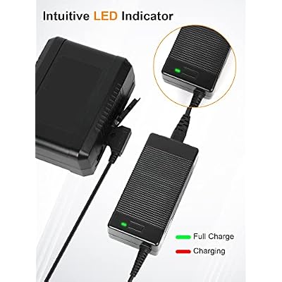 V-Mount Battery Charger D-tap, Moman Gimpro D-tap Charger DC 16.8V 3A max Output Fast Charge with HVR-S270C PMW-EX330K PMW-EX330L, Charger-V-Mount-Battery-Moman