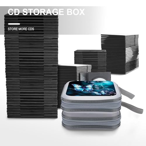 Étui CD/DVD 40 compartiments plastique : protégez vos disques du voyage - 5