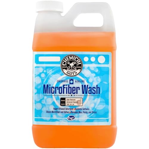 Chemical Guys Microfiber Wash Detergent, Concentrated, Fresh Citrus, 64 oz