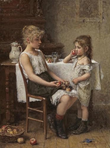 Toile d'art Alexei Harlamov : impression vintage de haute qualité 60x90