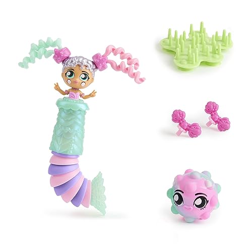 Fashion Fidgets Deluxe Mermaid Doll and Pet with 18+ Ways to Fidget