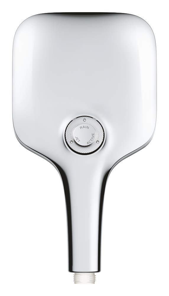 GROHE Rainshower 130 SmartActive Cube słuchawka prysznicowa 3 rodzaje strumienia, chrom, 26582000