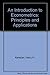 Introduction to Econometrics: Principles and Applications
