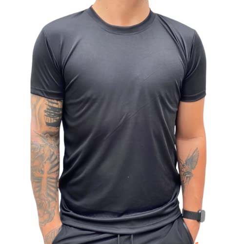 Camiseta Dry Fit Treino Masculina Academia Musculação Corrida 100...