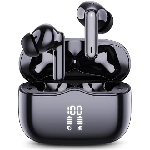 Auriculares Inalámbricos Bluetooth Xinwld 5.3 con Reducción de Ruido y Control Táctil Cover