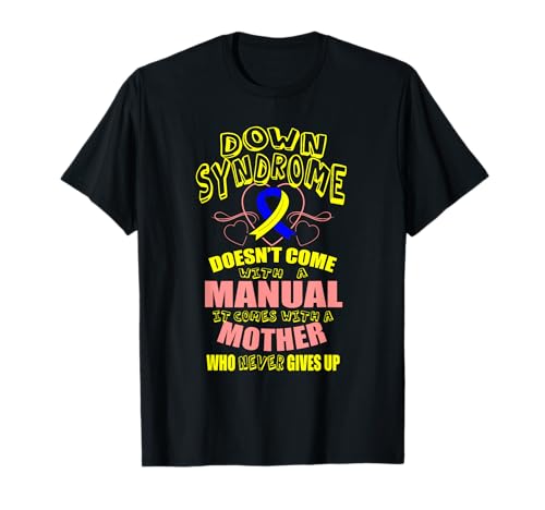 Proud Mom World Down Syndrome Day Camiseta Mujer Niños Camiseta