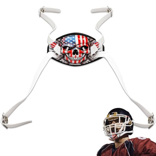 Motionchic Skull Flag Chin Strap