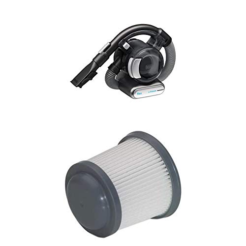 Image of BLACK+DECKER BDH2020FL 20V MAX* Lithium Flex Vac with Floor Head + Pet Hair Brush with PVF110 Replacement Filter