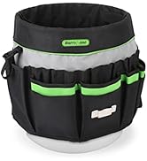 HURRICANE Bucket Tool Organizer with 52 Pockets for Easy Tool Access, Bucket tool bag Fits most 5...