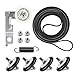 Dryer Repair Kit for LG Kenmore Maintenance Replacement - 4581EL2002C Drum Roller & 4561EL3002A Idler Pulley & 4400EL2001A Belt Replace 4581EL3001A 4581EL3001C 4581EL2002A 4561EL3002B 4400EL2001F