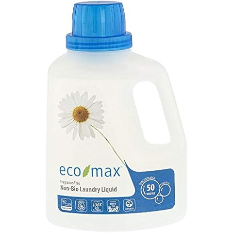 Eco-Max Laundry Detergent 50 Wash - Fragrance Free 1.5Ltr Cover